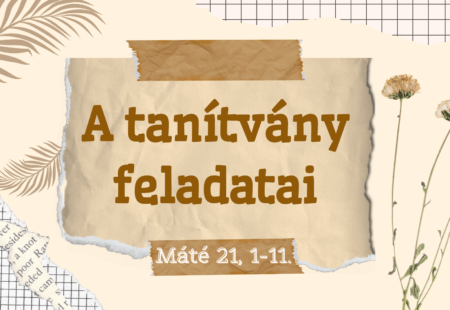 A tanítvány feladatai